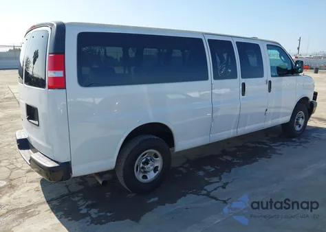 2022 Chevrolet Express Passenger Rwd 3500 Extended Wheelbase Ls z USA, uszkodzony, nr VIN 1GAZGNFPXN1286860